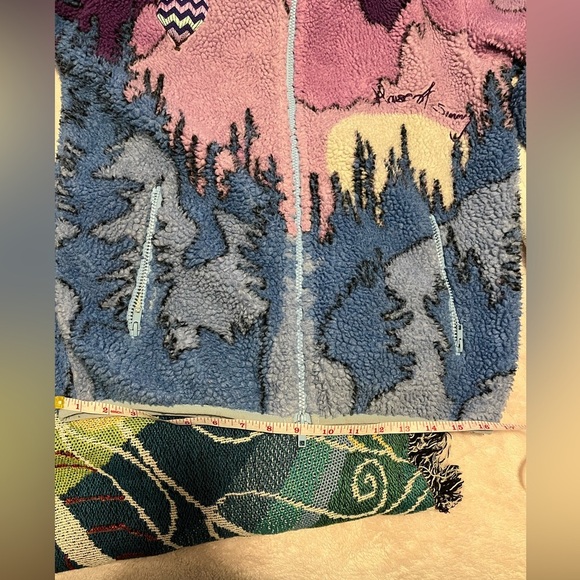 House of sunny anthropologie Mountains should be climbed fleece jacket XS - Picture 13 of 16